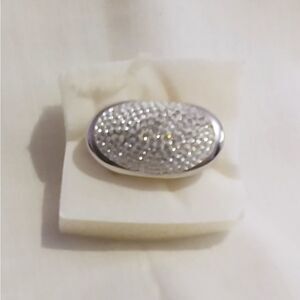 J Francis Ring in Sterling Silver Nickel Free